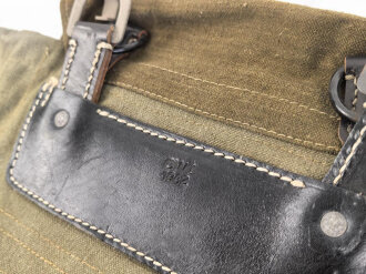 Rucksack Wehrmacht, Nicht verausgabtes Stück aus altem Lagerbestand. Hersteller cwt 1942