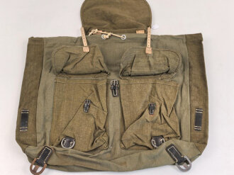Rucksack Wehrmacht, Nicht verausgabtes Stück aus altem Lagerbestand. Hersteller cwt 1942