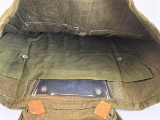 Rucksack Wehrmacht, Nicht verausgabtes Stück aus altem Lagerbestand. Hersteller cwt 1942