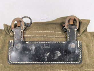 Rucksack Wehrmacht, Nicht verausgabtes Stück aus altem Lagerbestand. Hersteller cwt 1942
