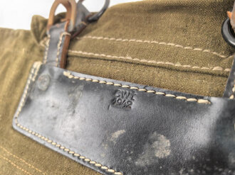 Rucksack Wehrmacht, Nicht verausgabtes Stück aus altem Lagerbestand. Hersteller cwt 1942