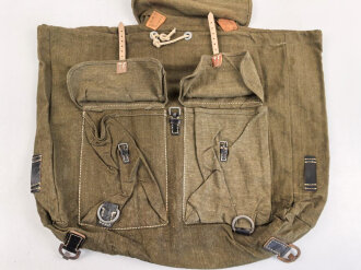 Rucksack Wehrmacht, Nicht verausgabtes Stück aus altem Lagerbestand. Hersteller cwt 1942