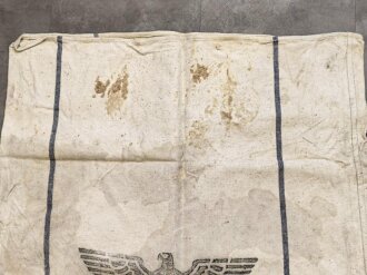 Großer Sack für Heeresverpflegung, gebraucht, datiert 1941
