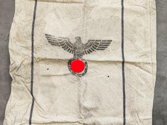 Großer Sack für Heeresverpflegung, gebraucht, datiert 1941