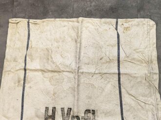 Großer Sack für Heeresverpflegung, gebraucht, datiert 1941