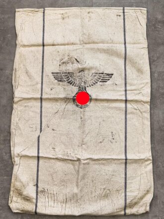 Großer Sack für Heeresverpflegung , gebraucht, datiert 1942