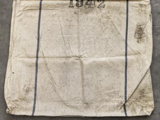 Großer Sack für Heeresverpflegung , gebraucht, datiert 1942