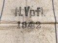 Großer Sack für Heeresverpflegung , gebraucht, datiert 1942
