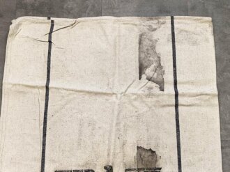 Großer Sack für Heeresverpflegung, gebraucht, datiert 1942