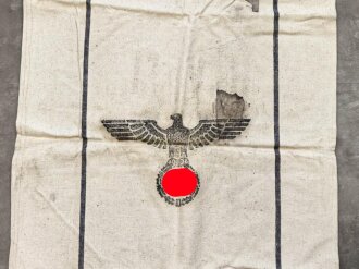 Großer Sack für Heeresverpflegung, gebraucht, datiert 1942