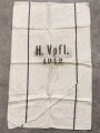 Großer Sack für Heeresverpflegung, gebraucht, datiert 1942