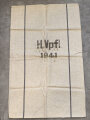 Großer Sack für Heeresverpflegung , gebraucht, datiert 1941