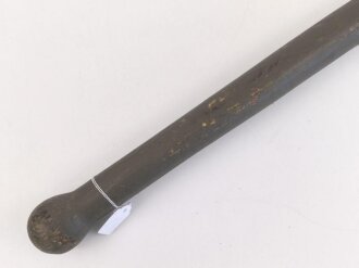 Klappspaten Wehrmacht, überlackiertes Stück,  unleserlicher Hersteller