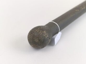 Klappspaten Wehrmacht, überlackiertes Stück,  unleserlicher Hersteller