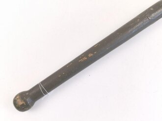 Klappspaten Wehrmacht, überlackiertes Stück,  datiert 1942