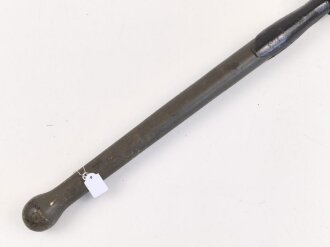 Klappspaten Wehrmacht, überlackiertes Stück,  datiert 1941