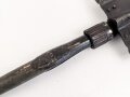 Klappspaten Wehrmacht, überlackiertes Stück,  datiert 1941