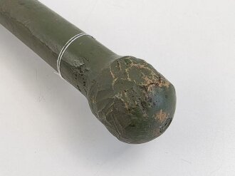 Gerader Spaten Wehrmacht, überlackiertes Stück, datiert 1938
