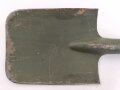 Gerader Spaten Wehrmacht, überlackiertes Stück, datiert 1938