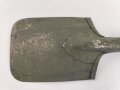 Gerader Spaten Wehrmacht, überlackiertes Stück, datiert 1938