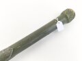 Gerader Spaten Wehrmacht, überlackiertes Stück, datiert 1938