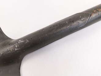 Gerader Spaten Wehrmacht, überlackiertes Stück, datiert 1937