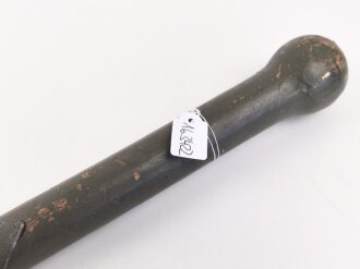 Gerader Spaten Wehrmacht, überlackiertes Stück, datiert 1937