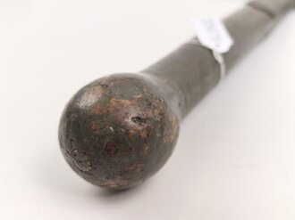 Gerader Spaten Wehrmacht, überlackiertes Stück, datiert 1937