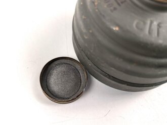 Gasmaskenfilter "Filtereinsatz 37" Wehrmacht . Sehr guter Zustand, datiert 1941