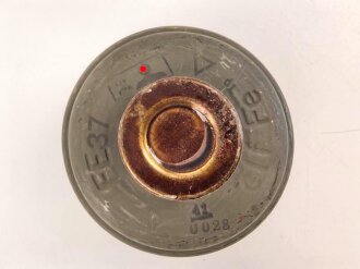 Gasmaskenfilter "Filtereinsatz 37" Wehrmacht . Sehr guter Zustand, datiert 1941