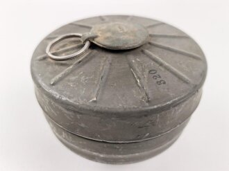 Gasmaskenfilter "Filtereinsatz 37" Wehrmacht . Sehr guter Zustand, datiert 1941