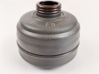 Gasmaskenfilter "Filtereinsatz 41" Wehrmacht . Sehr guter Zustand, datiert 1943