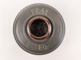 Gasmaskenfilter "Filtereinsatz 41" Wehrmacht . Sehr guter Zustand, datiert 1943