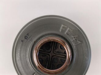 Gasmaskenfilter "Filtereinsatz 41" Wehrmacht . Sehr guter Zustand, datiert 1943