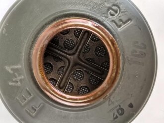 Gasmaskenfilter "Filtereinsatz 41" Wehrmacht . Sehr guter Zustand, datiert 1943