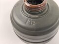 Gasmaskenfilter "Filtereinsatz 41" Wehrmacht . Sehr guter Zustand, datiert 1943