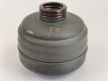 Gasmaskenfilter "Filtereinsatz 41" Wehrmacht . Überlackiertes Stück ?