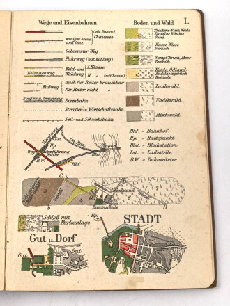 D.V.E.Nr. 267 "Felddienst-Ordnung" datiert 1908, ca. 200 Seiten, DIN A6