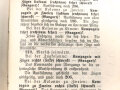 D.V.E.Nr. 256 "Exerzier Reglement für den Train" datiert 1907, 125 Seiten, DIN A6