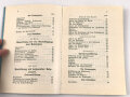 D.V.E.Nr. 256 "Exerzier Reglement für den Train" datiert 1907, 125 Seiten, DIN A6