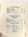 D.V.E.Nr. 256 "Exerzier Reglement für den Train" datiert 1907, 125 Seiten, DIN A6