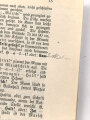 D.V.E.Nr. 256 "Exerzier Reglement für den Train" datiert 1907, 125 Seiten, DIN A6