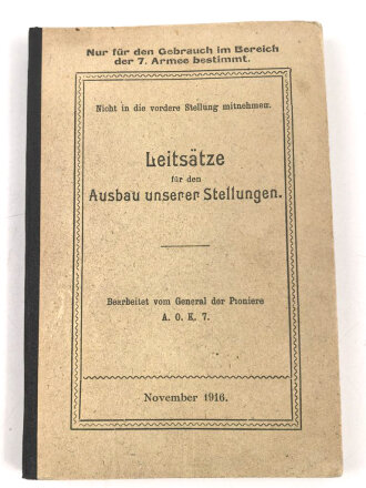 "Leitsätze für den Ausbau unserer...