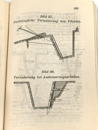 "Leitsätze für den Ausbau unserer Stellungen" datiert 1916, ca. 200 Seiten, DIN A6