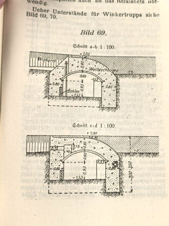 "Leitsätze für den Ausbau unserer Stellungen" datiert 1916, ca. 200 Seiten, DIN A6