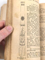 "Leitfaden für den Unterricht und die Ausbildung Kanoniere und Fahrer der säschischen Feldartillerie" datiert 1904, 416 Seiten, DIN A5