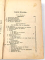 "Leitfaden für den Unterricht und die Ausbildung Kanoniere und Fahrer der säschischen Feldartillerie" datiert 1904, 416 Seiten, DIN A5