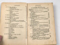 "Leitfaden für den Unterricht und die Ausbildung Kanoniere und Fahrer der säschischen Feldartillerie" datiert 1904, 416 Seiten, DIN A5