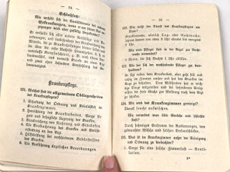 "Die Verwendung des Infanterie-Gewehrs m/71. 84." datiert 1887, 31 Seiten, Kleinformat