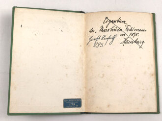 D.V.E.Nr. 166. "Bajonettir.Vorschrift" datiert 1901, 30 Seiten, DIN A6